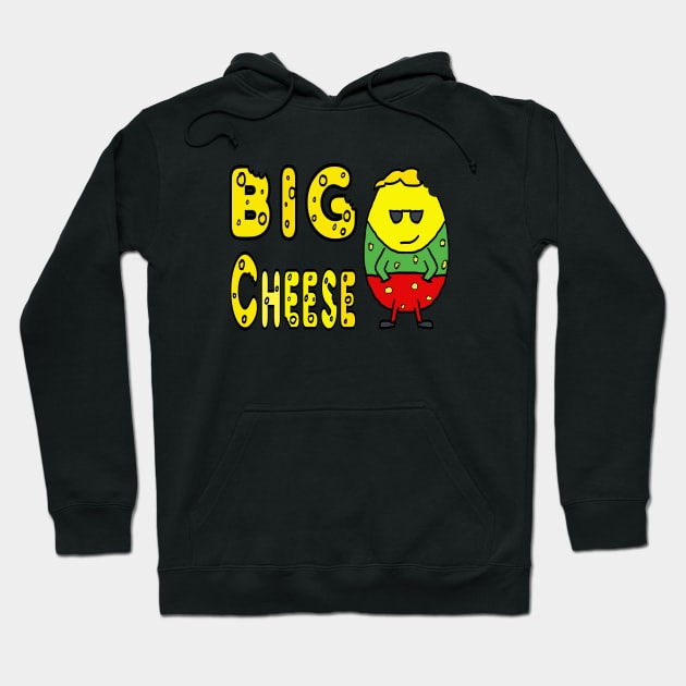 Big Cheese Hoodie by Mark Ewbie